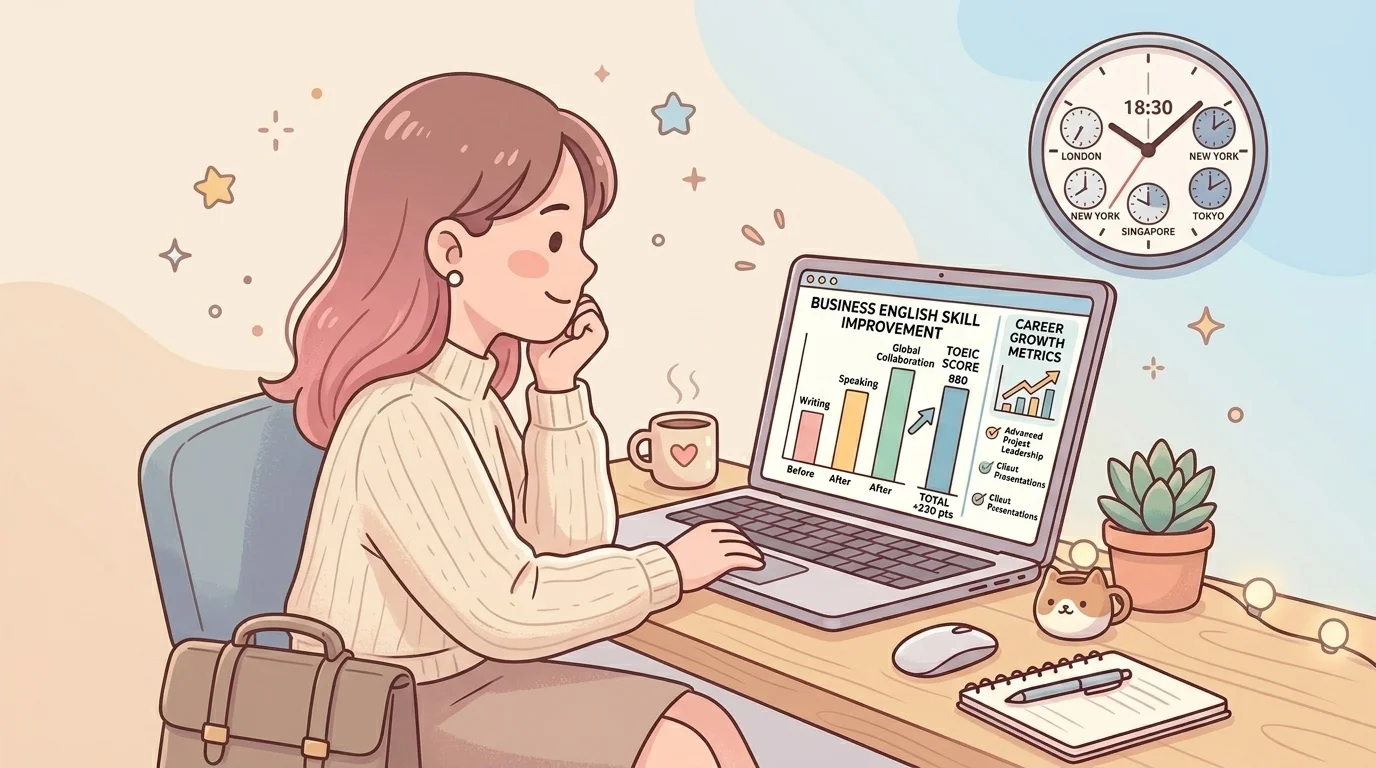 Bizmatesで英語力は伸びるか？効果的な学習法と期間の目安【2026年版】 アイキャッチ