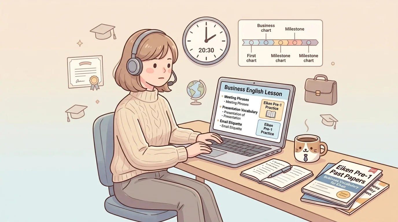 Bizmatesで英検対策｜ビジネス英語特化・英検準1級〜1級向けの活用法【2026年版】