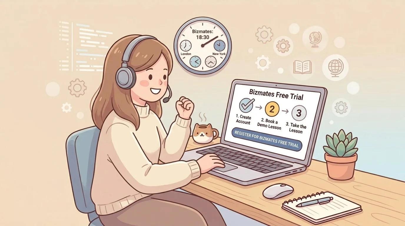 Bizmates（ビズメイツ）無料体験レッスンの内容・申込手順・注意点【2026年版】