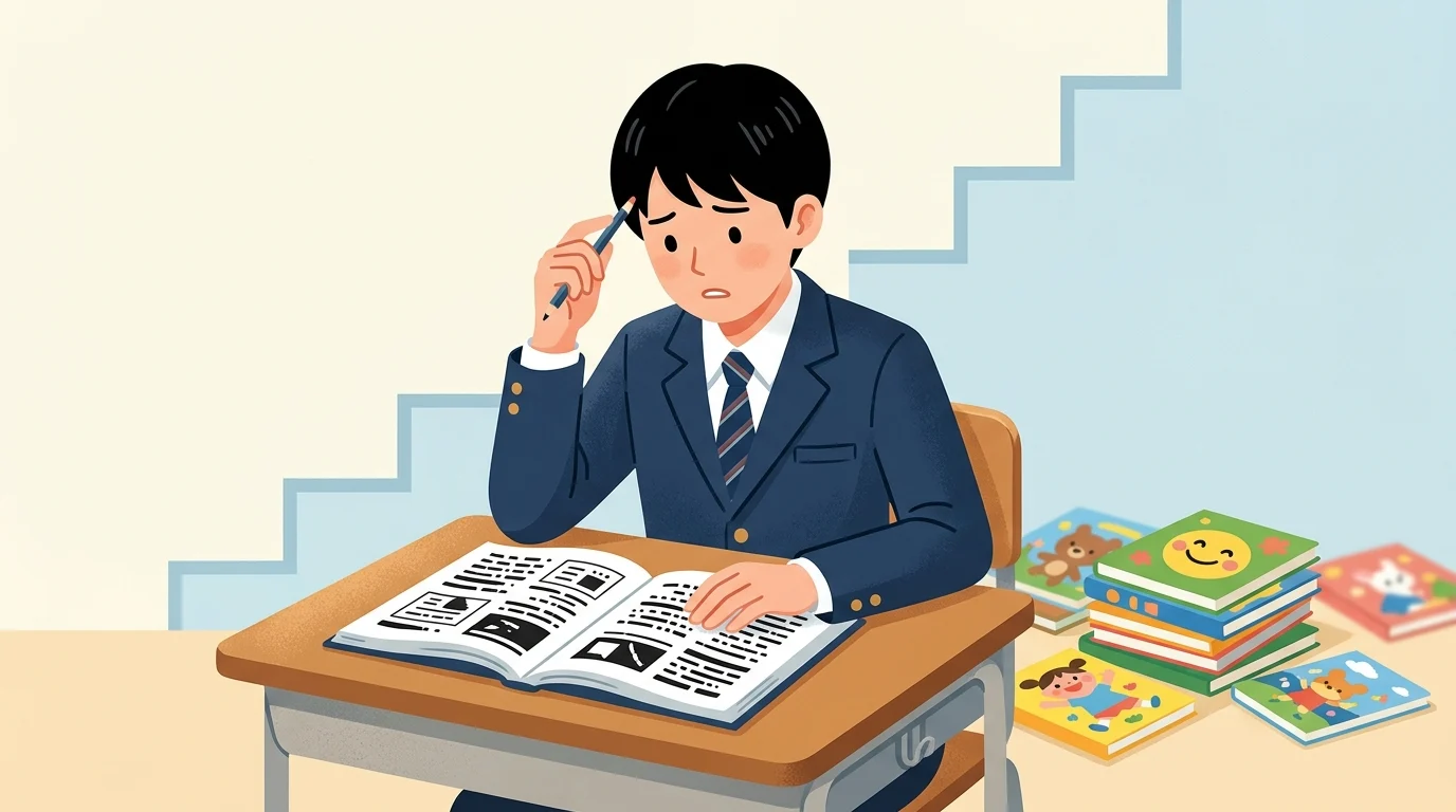 中学生の英語力低下はなぜ起きた？小中接続ギャップの全貌と家庭でできる対策【2026年版】 アイキャッチ