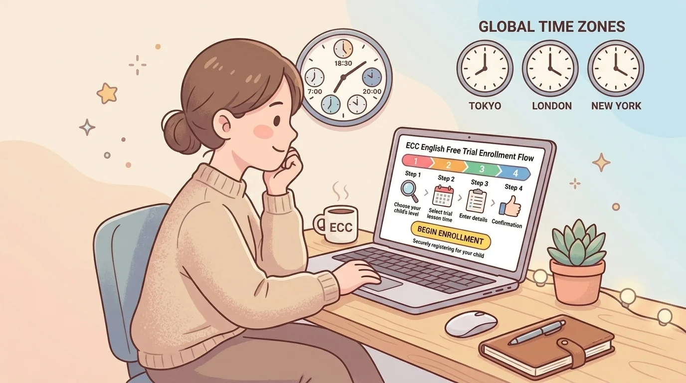 ECCオンラインレッスンの無料体験｜申込方法・内容・注意点を解説【2026年版】