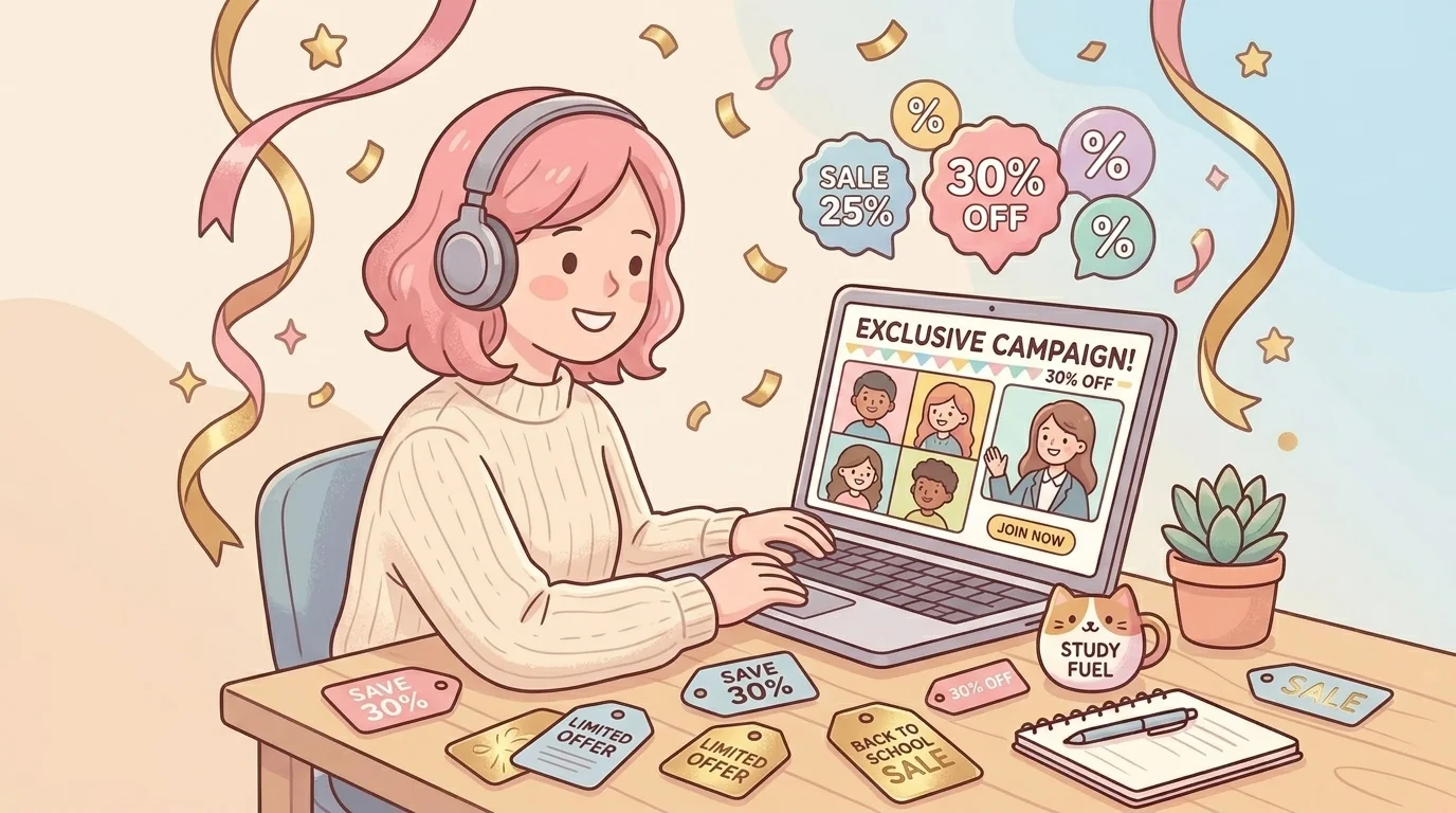 Kimini英会話の最新キャンペーン・割引情報【2026年4月更新】