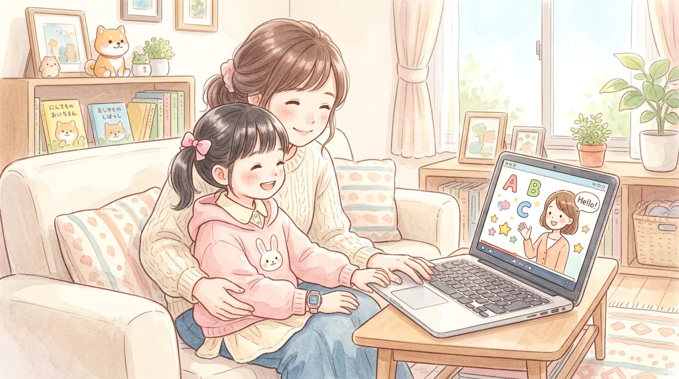 Kimini英会話は小学校低学年（小1〜小3）で続く？親レビューと活用法【2026年版】 アイキャッチ