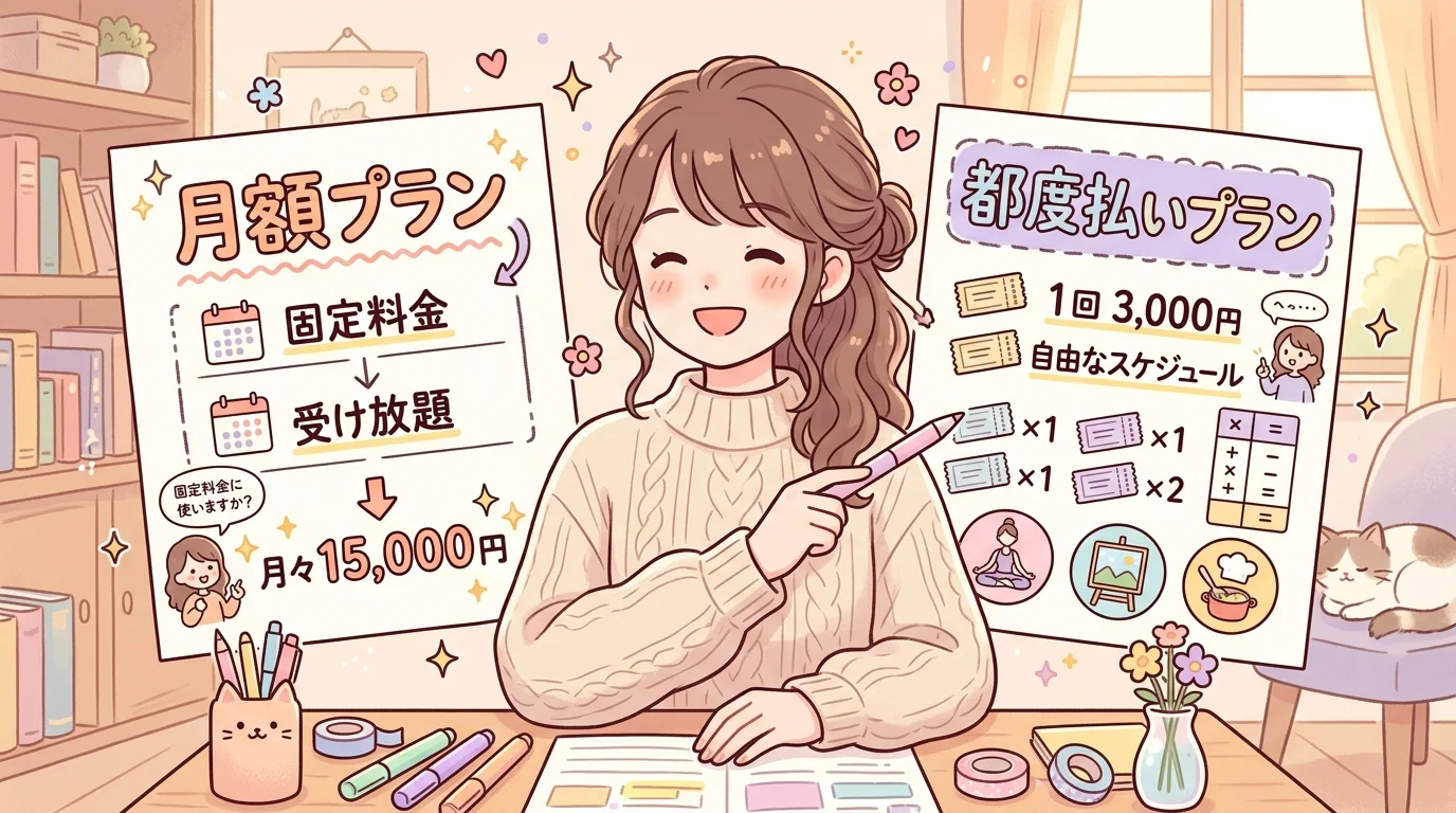 Kimini英会話の回数制と月額制どっちがいい？違いと選び方を解説【2026年版】 アイキャッチ