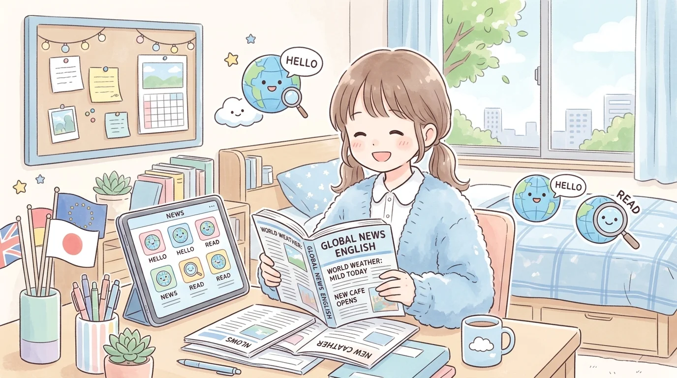 ニューストークで時事英語を学ぶ