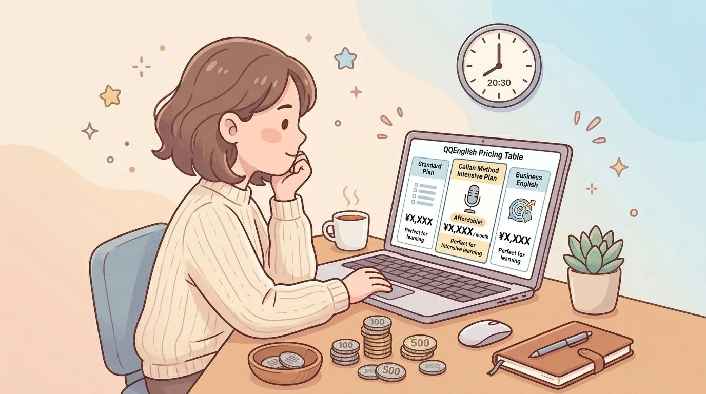 QQEnglishの料金プラン完全解説｜ポイント制の仕組みとお得な使い方【2026年版】