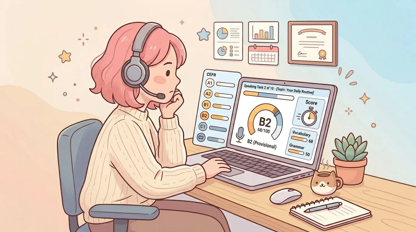 レアジョブ英会話のスピーキングテスト（PROGOS）｜CEFRレベル判定の活用法【2026年版】