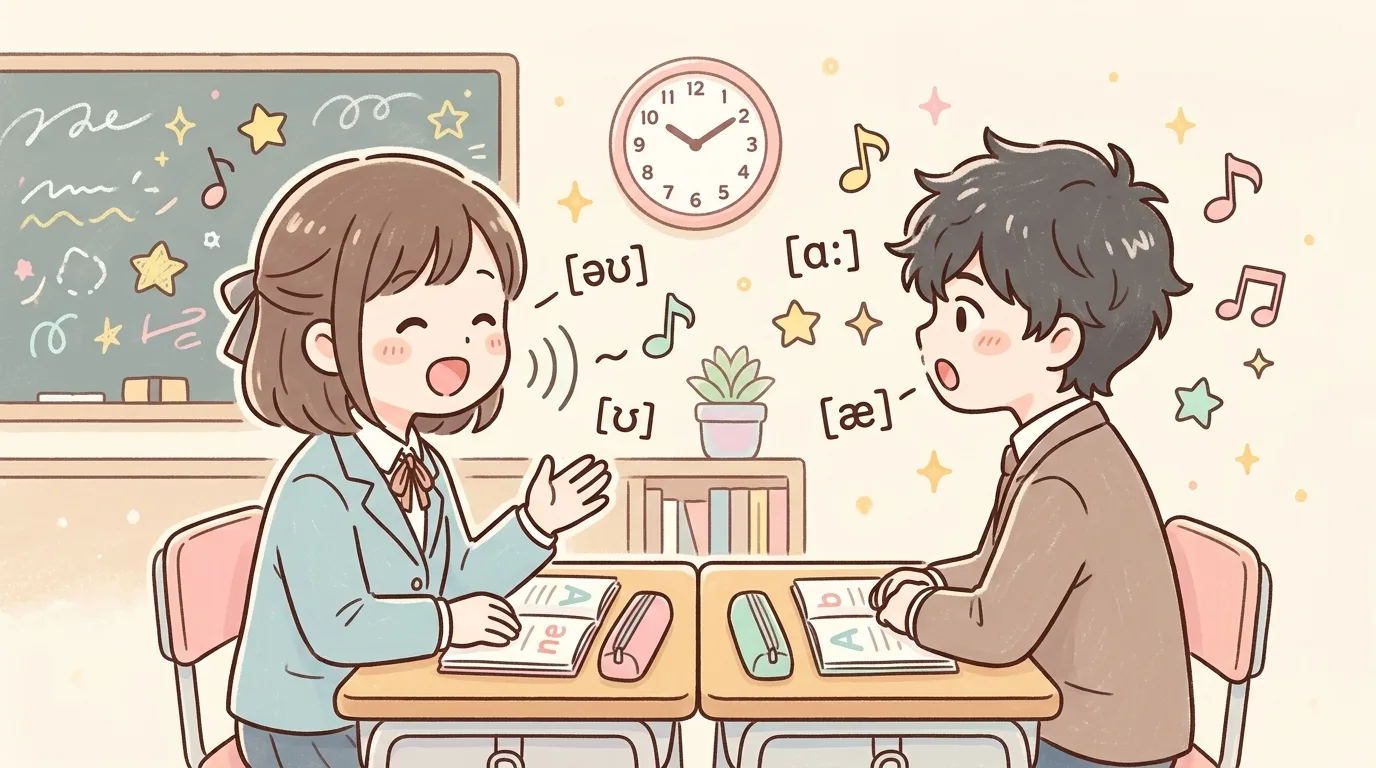 学校の英語授業で発音を伸ばす5分ペアワーク手順